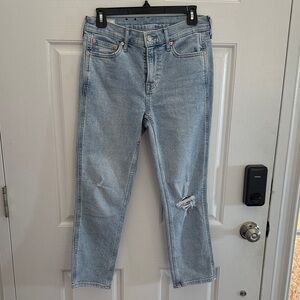 GAP vintage slim mid rise jeans.